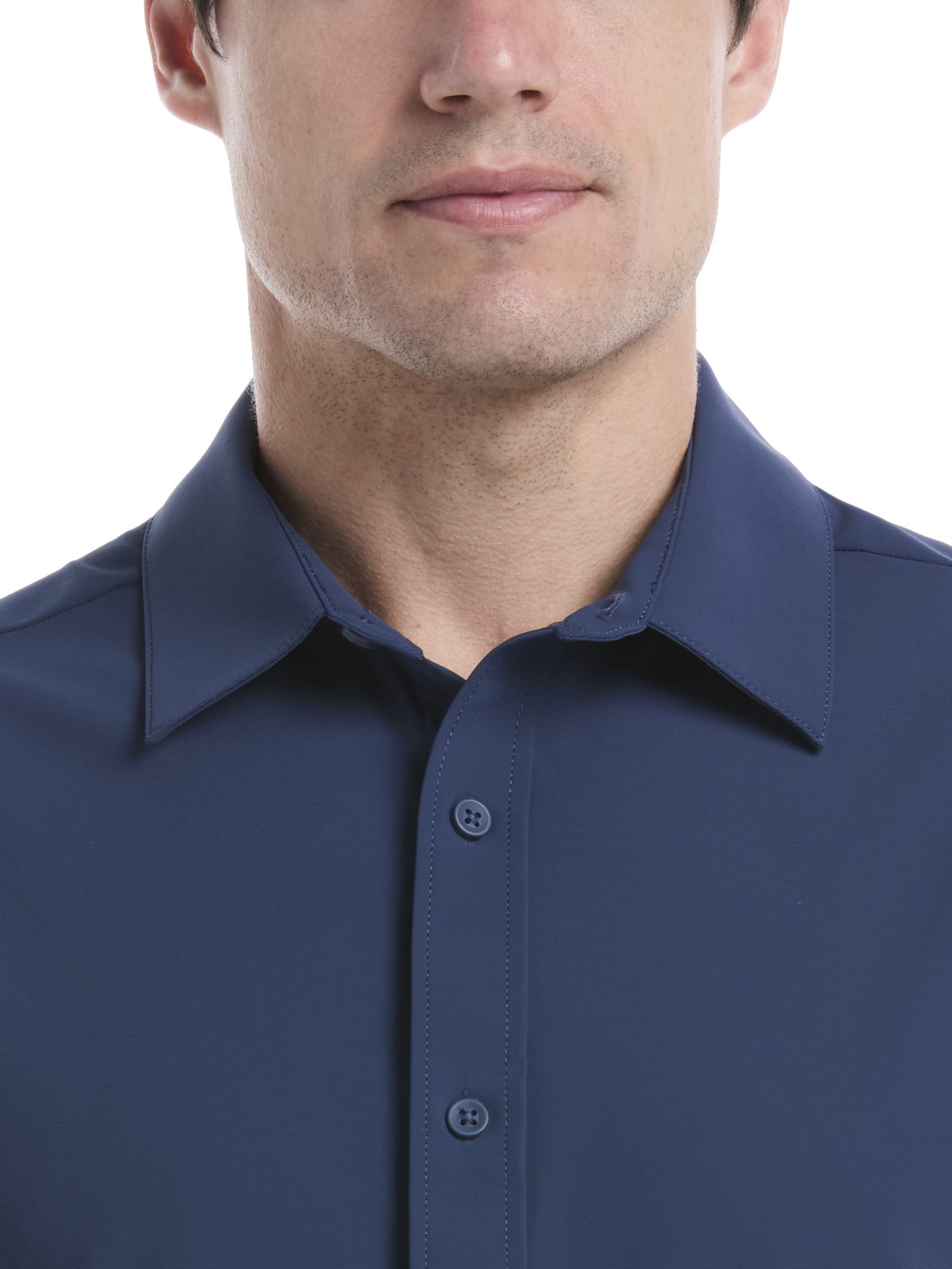 Ben Hogan Men's and Big Men's Performance Short Sleeve Button-Down Golf Shirt, Size S-5XL