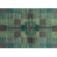 thumbnail image 1 of Ahgly Company Indoor Rectangle Checkered Light Blue Modern Area Rugs, 2' x 3', 1 of 4