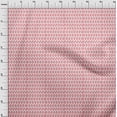 thumbnail image 4 of oneOone Viscose Jersey Pink Fabric Asian Ikat Craft Projects Decor Fabric Printed By The Yard 60 Inch Wide, 4 of 4