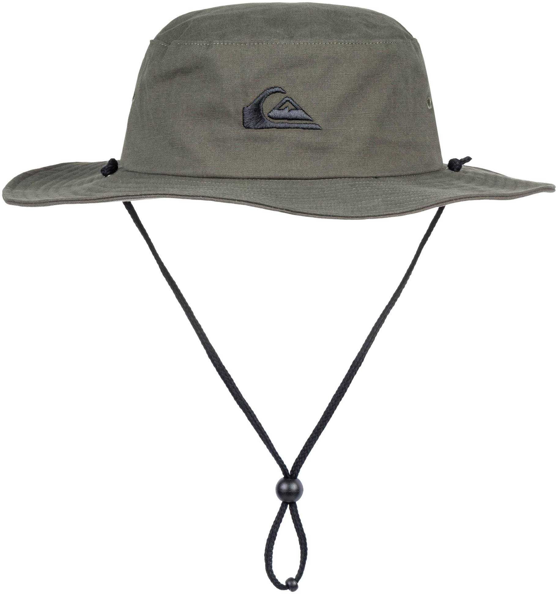 quiksilver men's bushmaster safari hat