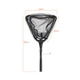 thumbnail image 1 of Bolsa de red de pesca telescópica trampa de red de aterrizaje plegable para aparejos de pesca con mosca Ehuebsd Para estrenar, 1 of 8