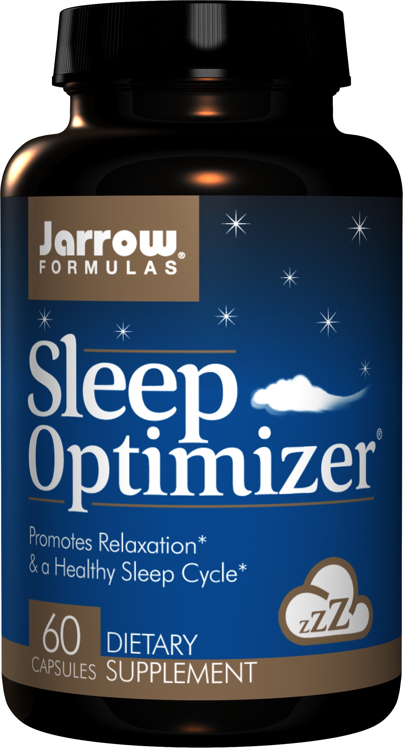 Jarrow Formulas Sleep Optimizer, Promotes Relaxation & a Healthy Sleep Cycle, 60 Caps