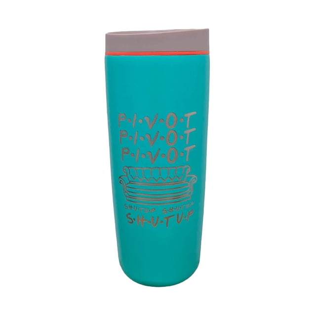 Vaso Para Café Owala Smoothsip Friends Azul Agua 20 Oz
