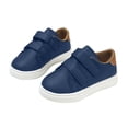 thumbnail image 2 of Miluxas Toddler Little Kid Cushioned Canvas Shoes Slip On Sneakers Soft and Durable Blue 11 M(28), 2 of 5