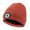 Orange, variant on Wharick Knitting Beanie Hat for Winter, Unisex LED Light Hat Fleece Lining Beanie Hat for Outdoor Ridding Night Running Fishing