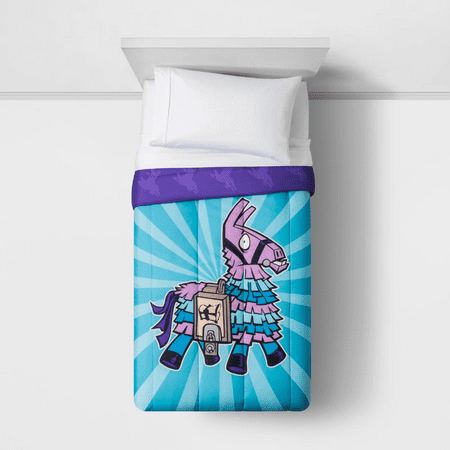 Fortnite Pinata Twin Comforter And 3 Piece Twin Sheet Set With