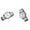 C-A 1PCS & B 1PCS, variant on (2-Pack) Rinsvye Quartz Watch Outdoor Wrist Diving Watches for Men Stainless Sports Mens Steel Wrist Stopwatch Men Analog Date Men's Watch