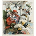 thumbnail image 3 of Udo Keppler 15x16 Black Modern Framed Museum Art Print Titled - Not so Happy as He Might Be (1897), 3 of 5