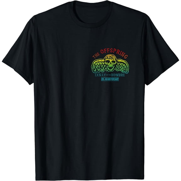 Offspring Official LXNAY On The Hombre 25th Crowned Skull T-Shirt, Unisex T-Shirt