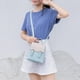 thumbnail image 2 of Sywqhk Mini Bolsos De Hombro De Cuero Pu Para Mujer, Mochila Con Solapa, Bolsos Escolares Para Mujer (Azul) Sywqhk Para estrenar, 2 of 7