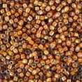 thumbnail image 2 of Miyuki Delica Seed Beads – Size 11/0 (1.6 mm), DB1779, White-Lined Dark Topaz AB, 7.2 g, Approx. 1440 Beads, 2 of 7