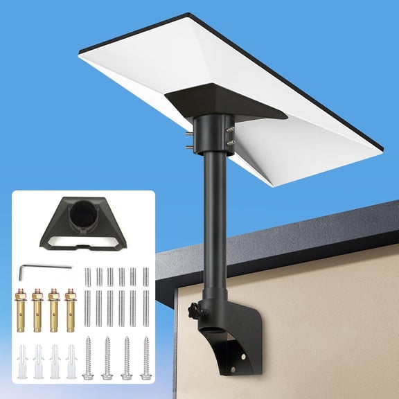 Starlink Gen 3 360° Rotatable Roof Mount | Heavy-Duty Metal Starlink Mount for Indoor & Outdoor Installation, Weather-Resistant Adjustable Satellite Dish Bracket
