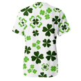 thumbnail image 5 of GILIGEGE Womens St Patricks Day Shirt Women's T-Shirts Short Sleeve Lucky Charms Shirt Cute Tees for Saint Patricks Day Green Clover Irish Gift Top Lucky Irish Shamrock Graphic Tees Tops Crewneck, 5 of 5