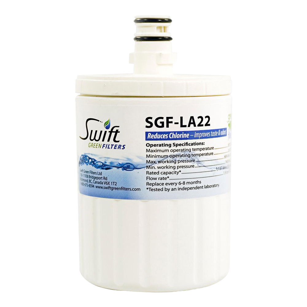 Swift Green Filters SGF-LA22 Compatible Refrigerator Water Filter for LT500P, 5231JA2002A (2 Pack)