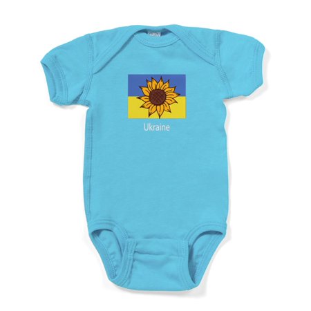 

CafePress - Ukraine Sunflower Body Suit - Cute Infant Bodysuit Baby Romper