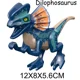 thumbnail image 3 of Figuras de bloques de construcción de dinosaurios de Jurassic World Park, Velociraptor, Raptor, Indominus Rex, Indoraptor, modelo de bestia, juguetes para niños, 3 of 5