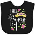 thumbnail image 3 of Inktastic This Princess is One First Birthday Girls Baby Bib, 3 of 4