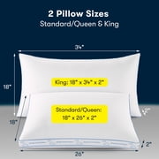 Sertapedic Balanced Support Bed Pillow, Standard/Queen