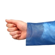 M1100B PolyLite Disposable Coverall, Zipper, Open wrist and ankle, Large, 25 count