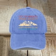 thumbnail image 2 of TIEVOSA Casquette de Randonnée Amusante Colorée Rétro Imprimée Casquette de Baseball Classique Ajustable (Bleu), 2 of 6
