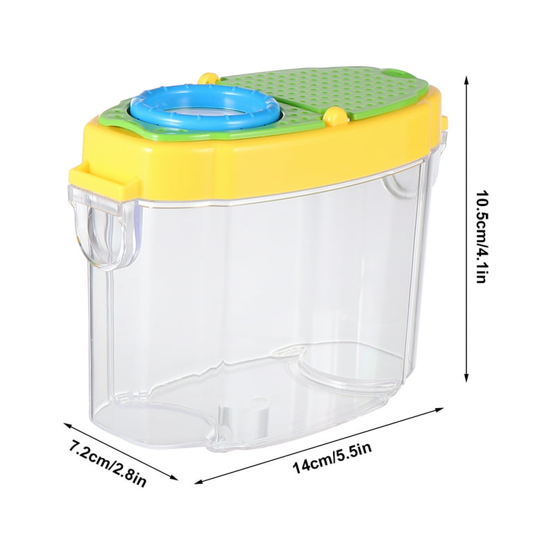 Bug Insect Box Kit Kids Critter Exploration Outdoor Toys Observation Nature Container Catching Set Catcher Tweezers, Size: 14X7.2X10.5CM