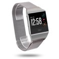 thumbnail image 4 of TORUBIA Stainless Steel Watch Strap Wrist For Fitbit Ionic Watch Milanese Loop Metal Replacement Band (Silver), 4 of 5