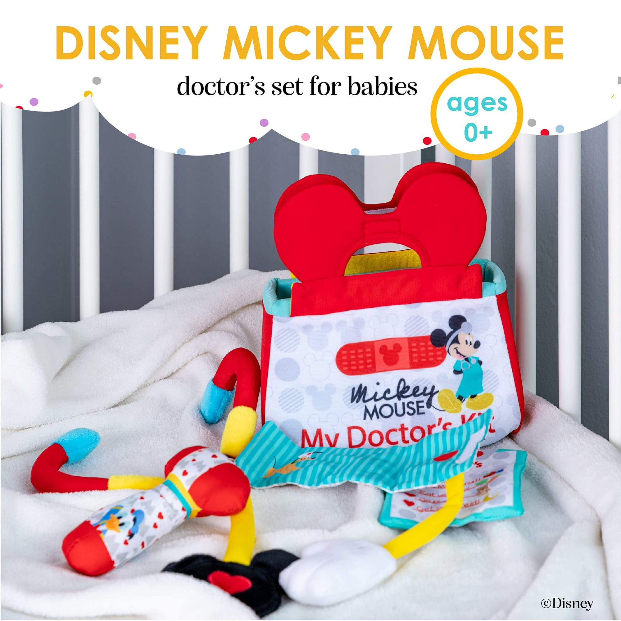 KIDS PREFERRED Disney Baby My 1st Mickey Mouse Doctor Set