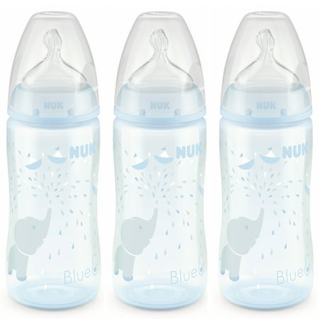 NUK Smooth Flow Anti-Colic Bottle, 10 oz, 3-Pack