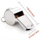 thumbnail image 3 of Silbato Deportivo Extra Ruidoso de Acero Inoxidable Plateado para Exteriores con Cordón Silbato de Metal para Árbitro para Exteriores, 3 of 5