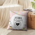 thumbnail image 4 of LALILO Throw Pillow Covers Mason Jar Graphic Jar Mason Hanging Cushion Cover 18" x 18", 2976 Pack, 4 of 6