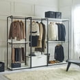 thumbnail image 5 of Fiona 32" Wood and Metal Walk-in Closet with One Shelf 00043, 5 of 8