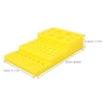 thumbnail image 2 of EXHUMKY Organizador De De Amarillo Plástico Para Laboratorio Con Reutilizable Y Seguro, 2 of 8
