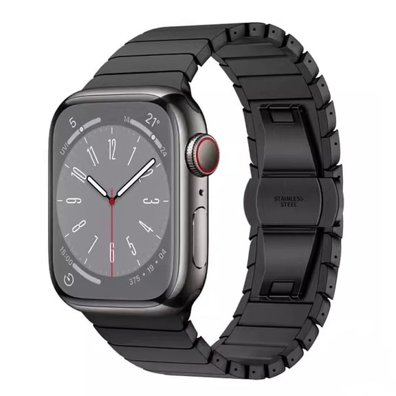 XIHAMA Metal Strap for Apple Watch 49mm 45mm 44mm 42mm,Stainless Steel Classic Upgrade Replacement Watchband,Compatible with iWatch Ultra Series 9/8/7/6/5/4/3/2/1/SE