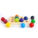 thumbnail image 3 of Bolas De Madera Arcoíris Con Bandeja, Clasificación De Madera Y Juego A Juego, Juguetes Educativos De Aprendizaje Para Niños Minnieouse FN005842-00, 3 of 6