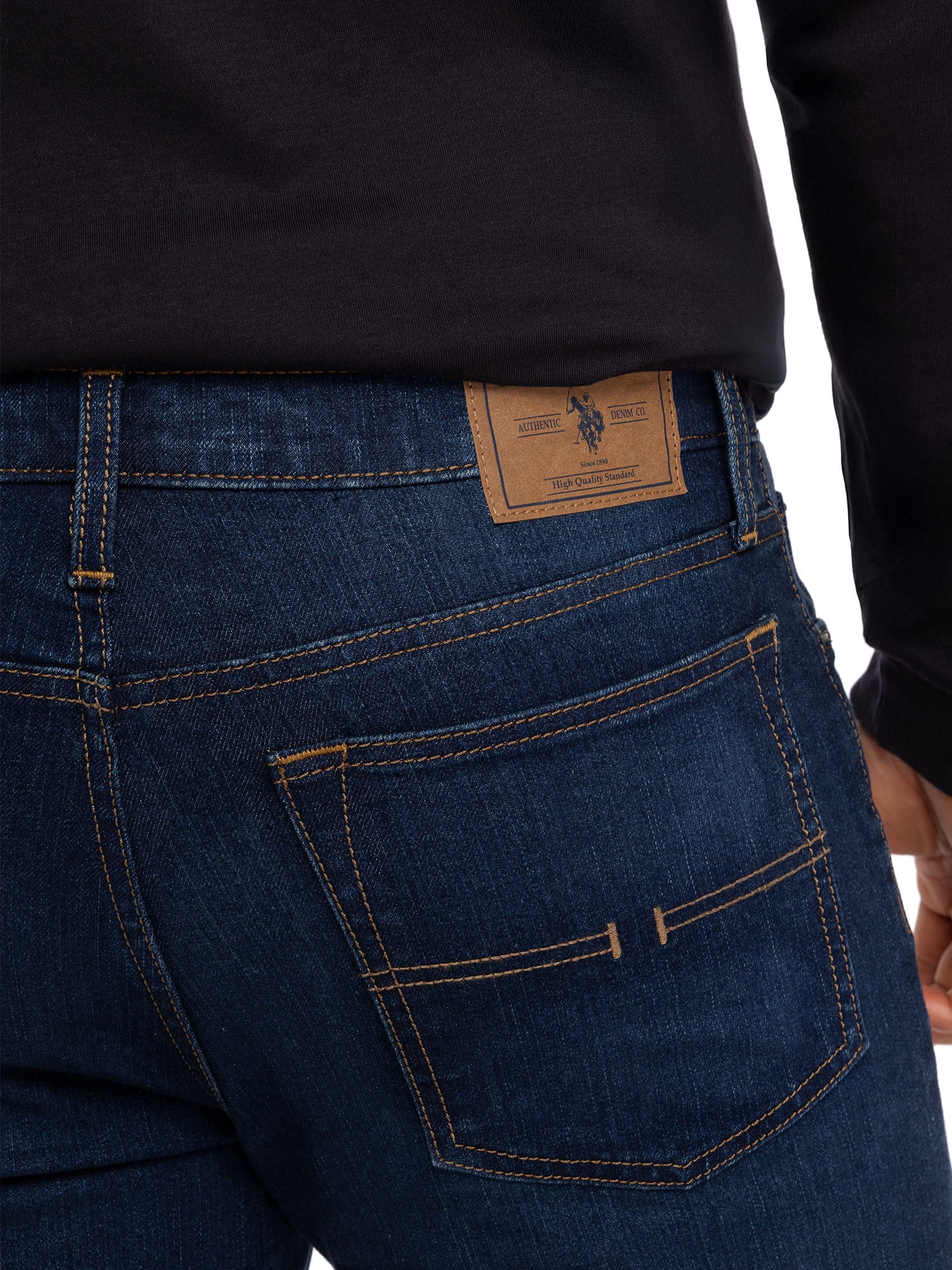 U.S. Polo Assn. Men’s Slim Straight 5-Pocket Denim Jean