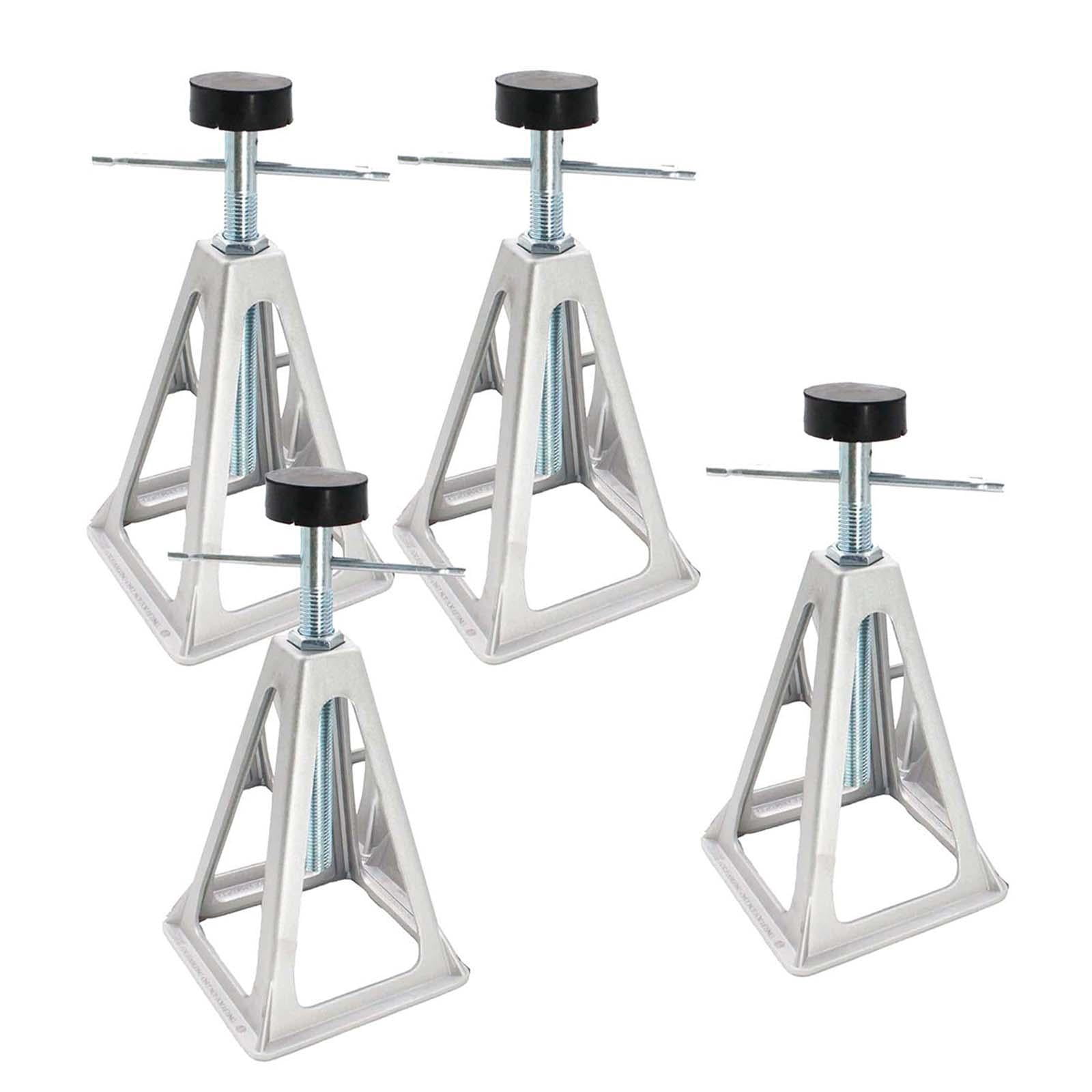 Nishiyuenyi Jack Stands Leveling Jacks Accessories Aluminum Alloy Adjustable Height Aluminum 4pcs