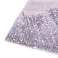 thumbnail image 5 of Ox Bay Mabel Abstract Glam Polyester Hand Woven Lumbar Pillow, Gray/Silver, 16" x 24", 5 of 10