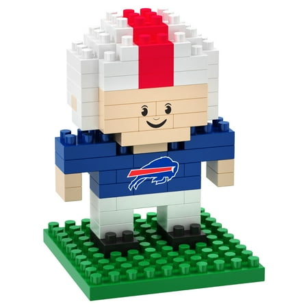 - Buffalo Bills 3D NFL BRXLZ Bricks Puzzle Player