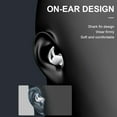 thumbnail image 2 of Bouchons d'Oreilles en Silicone Isolation Acoustique Anti-Bruit (Blanc), 2 of 7