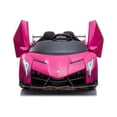 thumbnail image 2 of Montable Electrico Lee Monde Lamborghini Veneno Rosa, 2 of 5