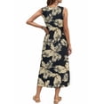 thumbnail image 3 of Fantaslook Long Tank Dresses for Women Summer Sleeveless Button Down Dress Casual Loose Beach Vacation Sundress, 3 of 8