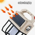 thumbnail image 4 of Luz de camping portátil con carga solar USB, luz LED para exteriores, plegable, resistente al agua, 300 lm, marco de metal.,Wsvlmg, 4 of 9