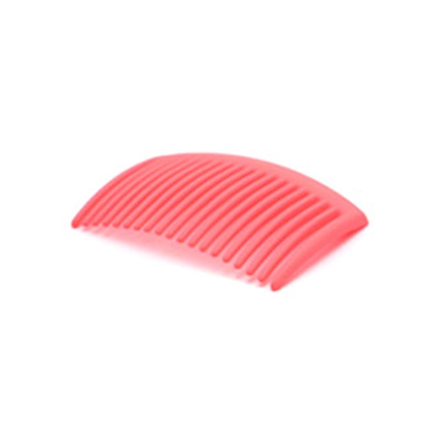 Peines torcidos Vogacara 10 peines de plástico Cuidado del cabello Color Melon rojo