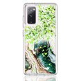 thumbnail image 4 of LG V40 ThinQ Case, Kaesar Slim Hybrid Dual Layer Shockproof Hard Cover Graphic Fashion Cute Colorful Silicone Skin Cover Armor Case for LG V40 ThinQ (Green Mandala), 4 of 5