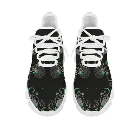 

2024 Fashion Dragonfly Print Round Toe Flats for Female Light Casual Shoes Soft Sole Breathable Wear-Resistant Spring Footwear