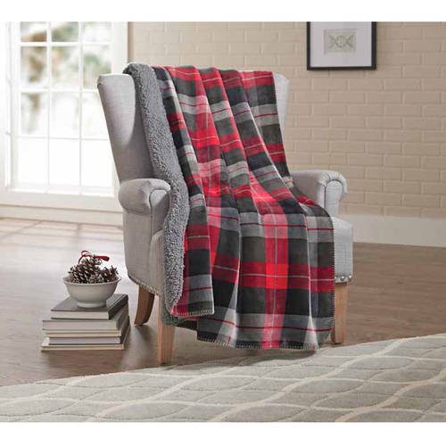 Better Homes & Gardens Sherpa Throw Blanket, 1 Each