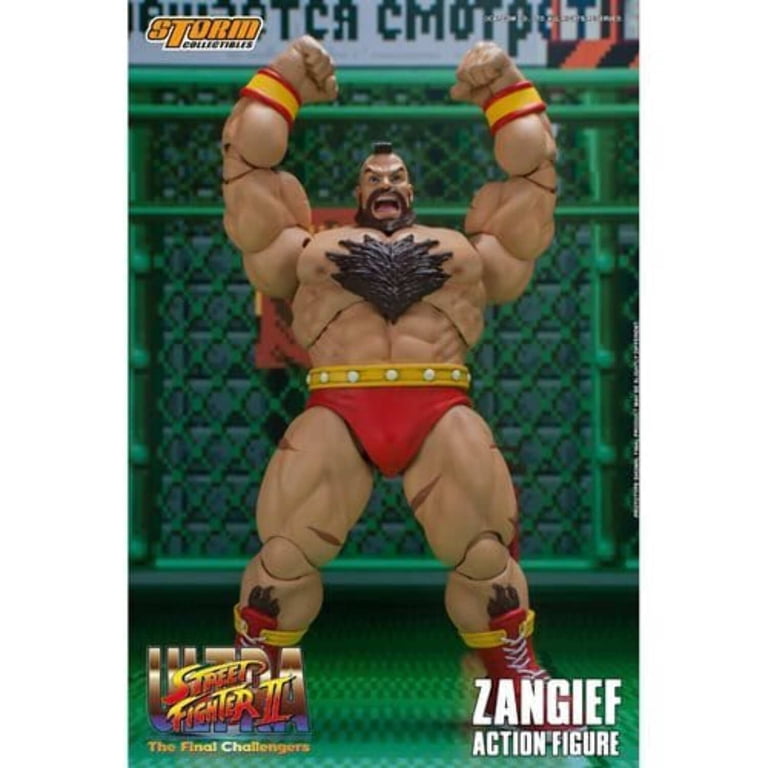 Ultimate Street Fighter II Zangief Action Figure Storm