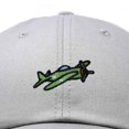thumbnail image 2 of Dalix Military Plane Embroidered Cap Cotton Baseball Hat Airplane Jet Men in Gray, 2 of 5