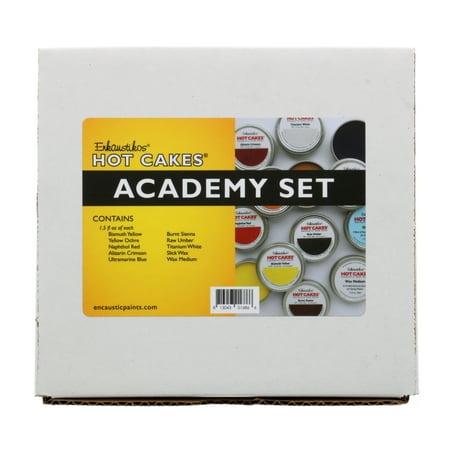 UPC: 0813043016866 | Enkaustikos Encaustic Wax Hot Cakes Set  Academy