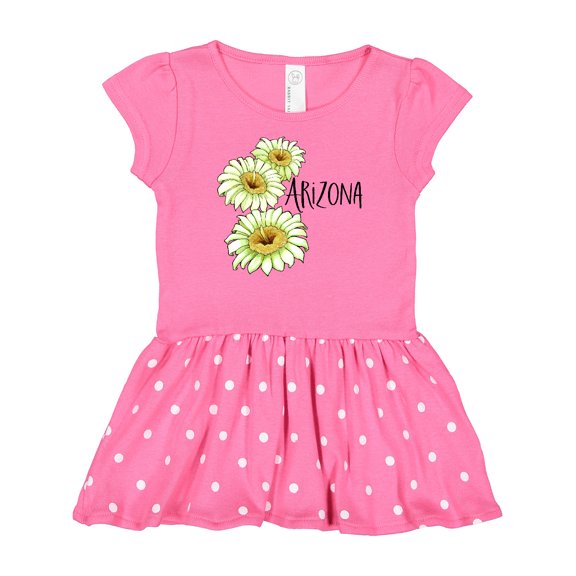 Inktastic Arizona Saguaro Cactus Flowers Gift Baby Girl Dress